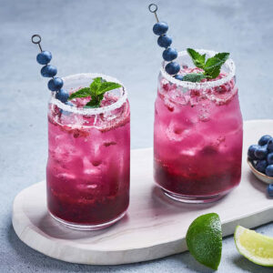 Blueberry Lime Mocktail