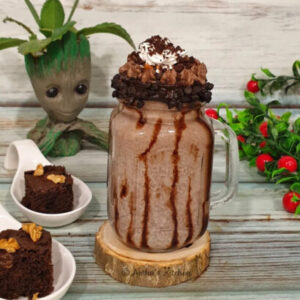 Nutella Brownie Milkshake