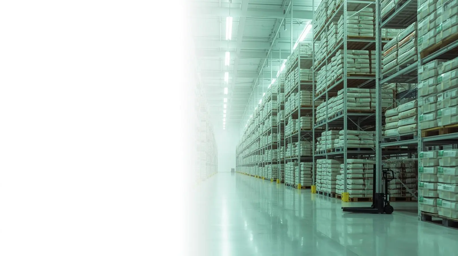 Centralized procurement of tea blends, ingredients and packaging for franchise outlets