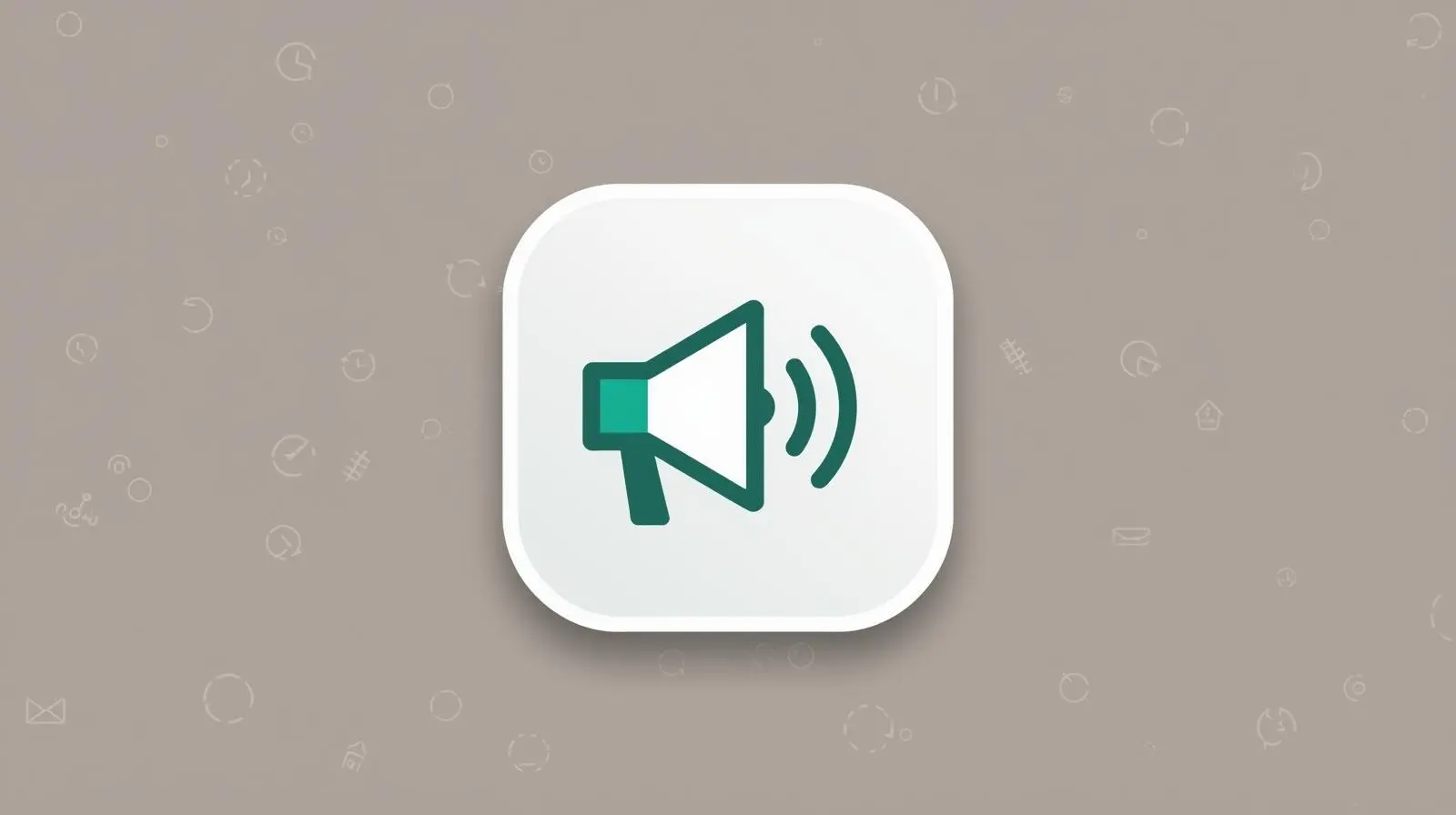 Brand and local marketing support for tea franchise — megaphone with location pin